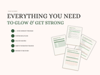 Glow Strong Fitness Guide | 6 Week Workout Plan, Meal Plan & Recipes
