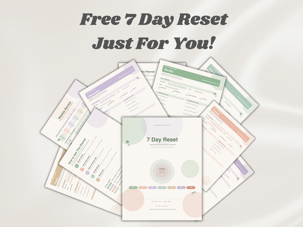 Free 7 Day Reset Planner